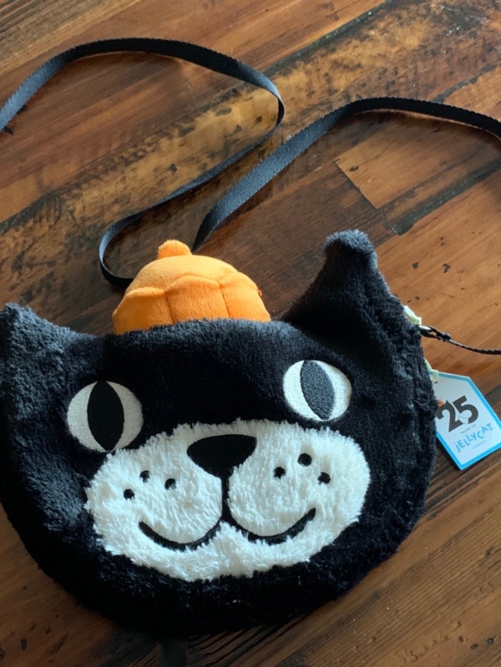 Jellycat cat head purse - New with Tags, Never Used